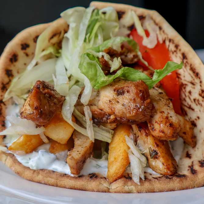 greek chicken gyros