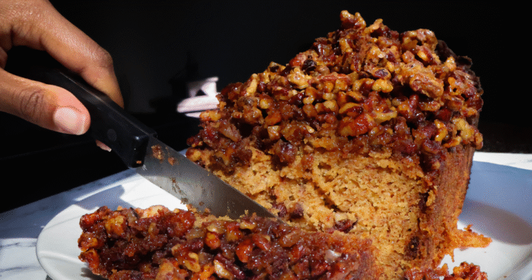 Maple Pecan Banana Bread