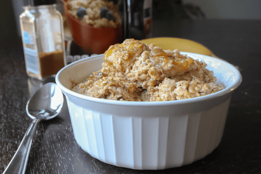 Banana Foster Oatmeal