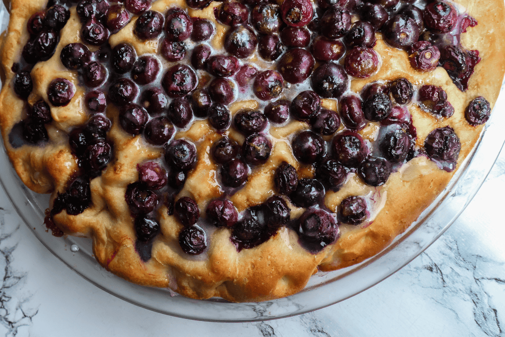 Sweet Blueberry Focaccia