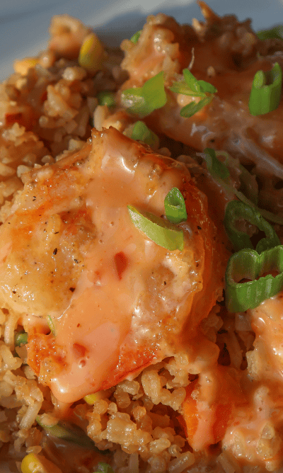 Bang Bang Shrimp Fried Rice