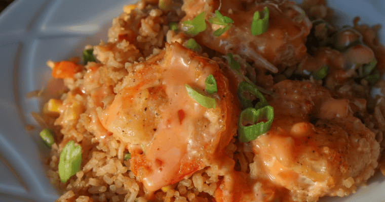 Bang Bang Shrimp Fried Rice