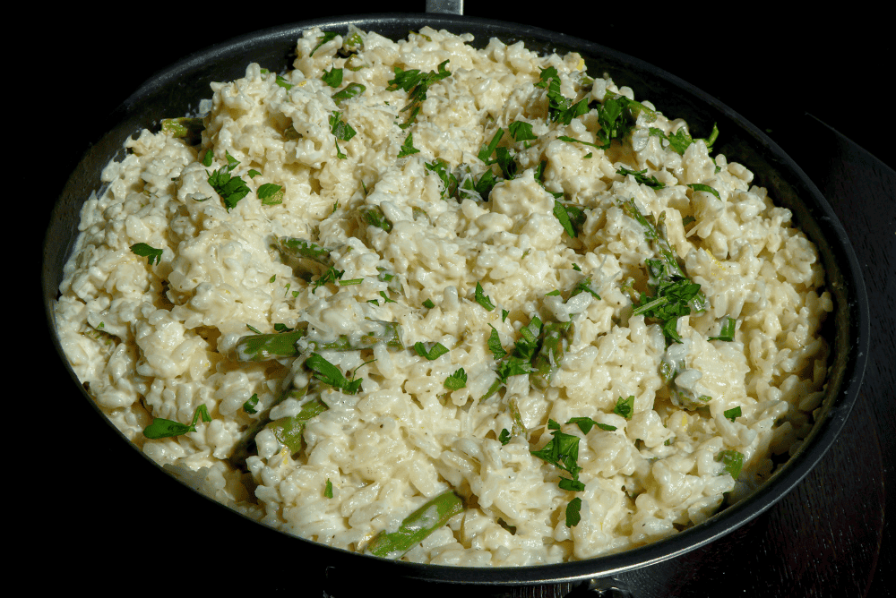 Lemon Asparagus Risotto
