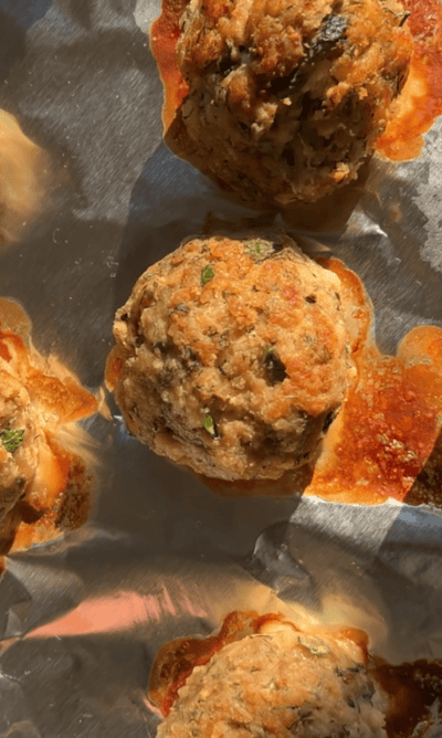 Juicy Dill Turkey Meatballs