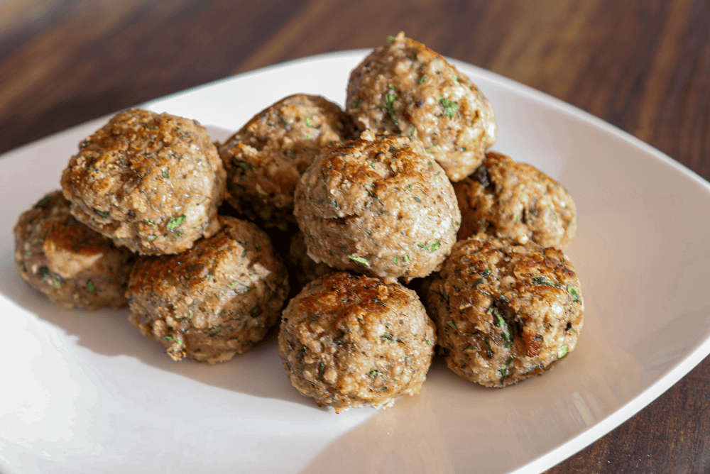 Juicy Dill Turkey Meatballs