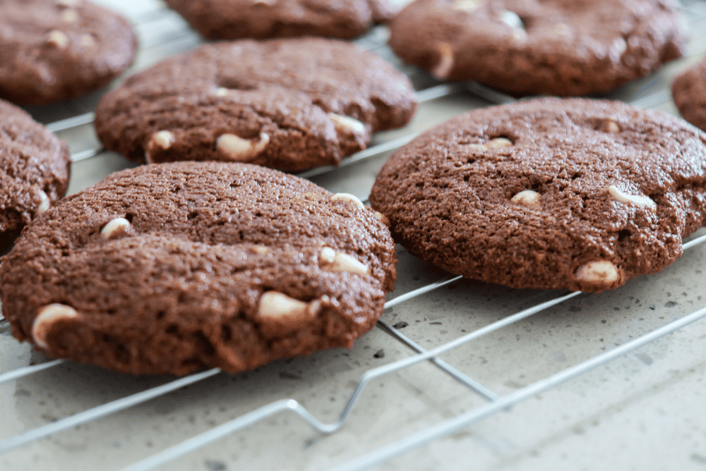 Almond Flour Brownie White Chocolate Chip Cookies