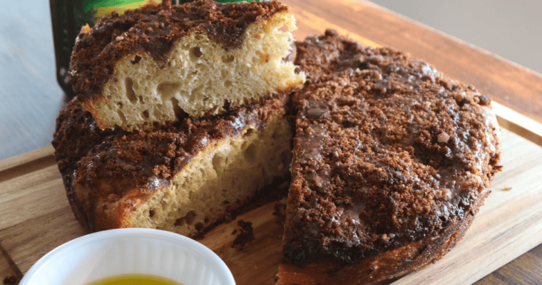 Sweet Cinnamon Sugar Focaccia