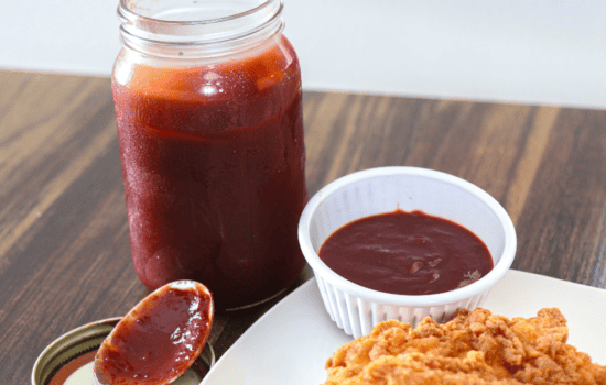 sweet and smoky cherry bbq sauce