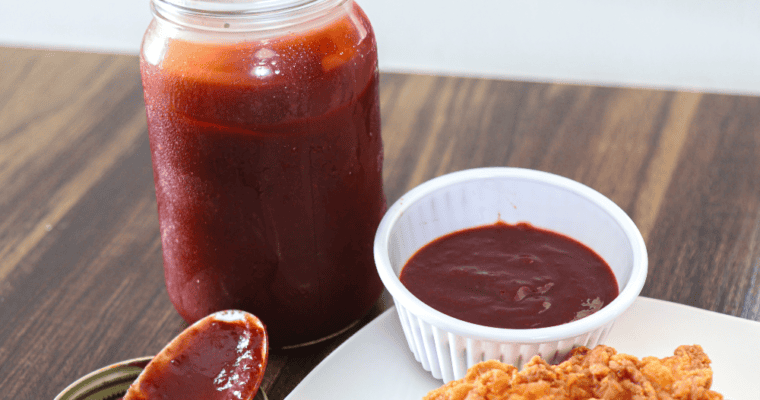 Sweet & Smoky Cherry BBQ Sauce