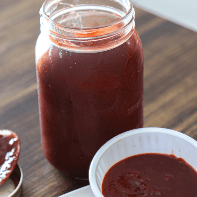 sweet and smoky cherry bbq sauce