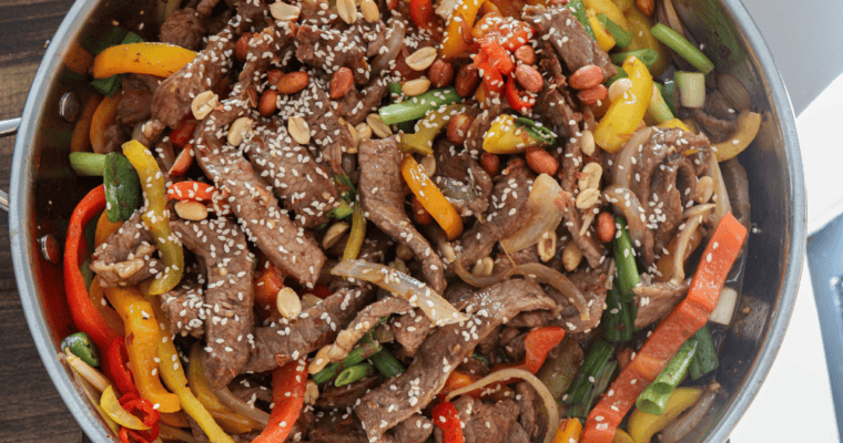 Steak & Pepper Teriyaki Stir-Fry