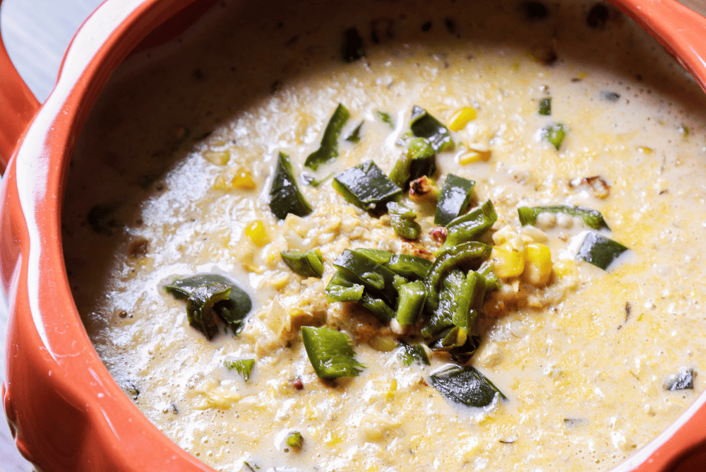 Roasted Corn & Poblano Cream Chowder