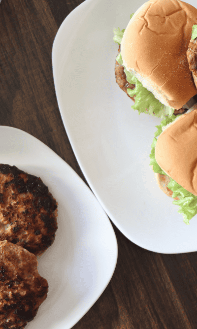 Chipotle Scallion Turkey Burgers