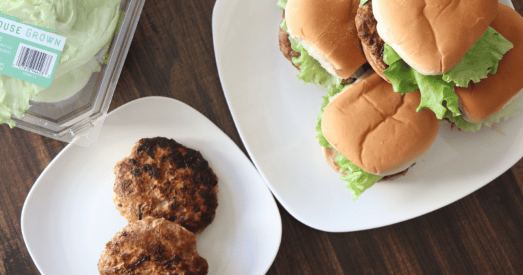 Chipotle Scallion Turkey Burgers