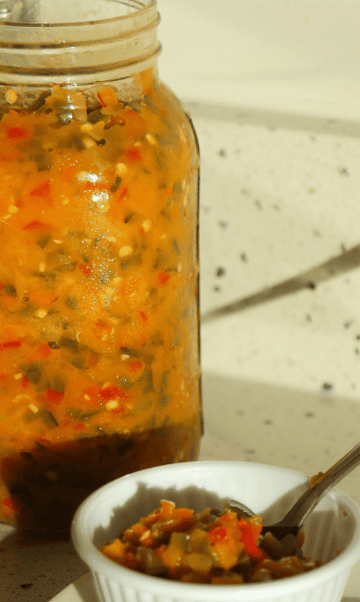 Sweet & Spicy Pepper Jam