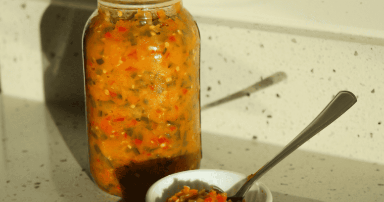 Sweet & Spicy Pepper Jam