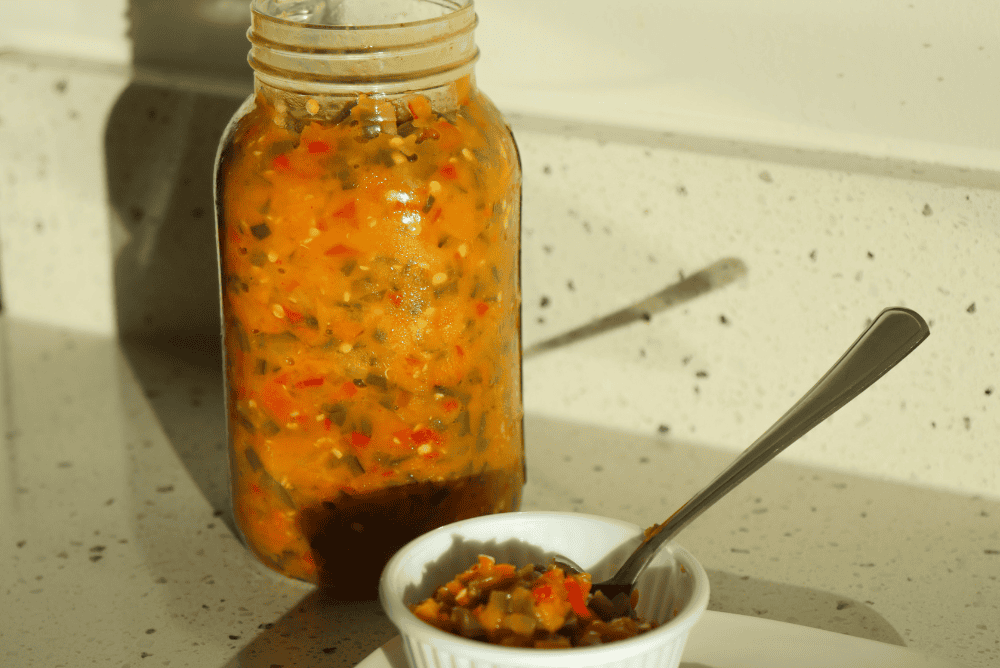 Sweet & Spicy Pepper Jam