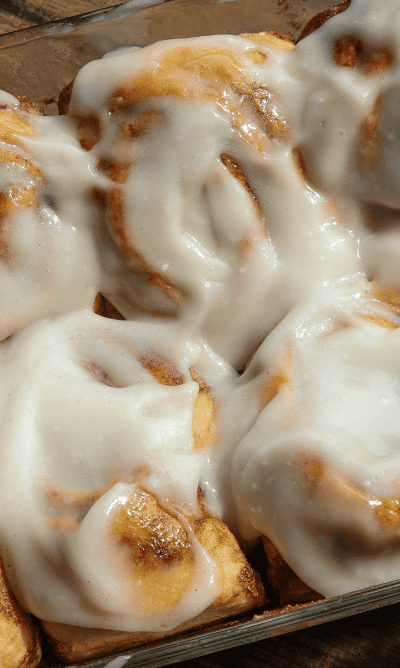 Vegan Brioche Cinnamon Rolls