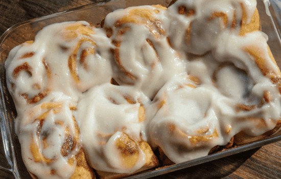 vegan brioche cinnamon rolls