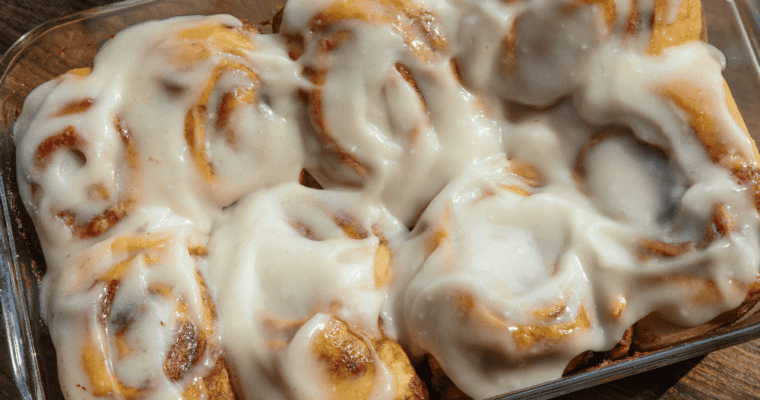 Vegan Brioche Cinnamon Rolls